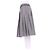 Miu Miu Falda midi plisada de cuadros Gris - vista 4