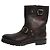 Jimmy Choo Botas de cuero negro con hebilla - size UK 8