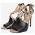 Valentino Black peep toe Rockstud Heels - Größe EU 36 (UK 3) Schwarz - Ansicht 2
