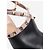 Valentino Black peep toe Rockstud Heels - Größe EU 36 (UK 3) Schwarz - Ansicht 5