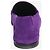 Hermès Mocassini in camoscio viola con motivo a catena - size EU 36 (UK 3) Porpora - vista 3