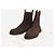 Autre Marque  Stiefeletten aus braunem Wildleder - size EU 38 - Ansicht 6