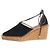 Jimmy Choo Sandali espadrillas in camoscio nero - size EU 39 (UK 6)