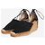 Jimmy Choo Sandali espadrillas in camoscio nero - size EU 39 (UK 6) - vista 2
