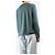 Autre Marque Top in lana blu a maniche lunghe - size M - vista 2