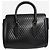 Borsa Alexander McQueen Heroine in pelle nera Nero - vista 3