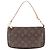 Louis Vuitton Braune vintage 1999 Monogram Pochette Tasche