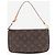 Louis Vuitton Braune vintage 1999 Monogram Pochette Tasche - Ansicht 2