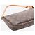 Louis Vuitton Braune vintage 1999 Monogram Pochette Tasche - Ansicht 5