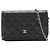Chanel Wallet on Chain in pelle caviar matelassé nera 2013 Nero