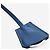 Prada Blue Vitello Daino Tote Bag Blau - Ansicht 5