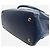 Prada Borsa Galleria 2way in pelle Saffiano blu - vista 4