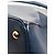 Prada Borsa Galleria 2way in pelle Saffiano blu - vista 5