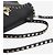 Valentino Borsa a tracolla Rockstud in pelle nera Nero - vista 4