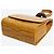 By Far Clutch in pelle embossed effetto coccodrillo senape Giallo - vista 4
