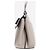 Bamboo Gucci Borsa Daily in bambù grigia Grigio - vista 4