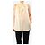Max Mara Blusa de seda creme com laço no pescoço - size Cru - vista 3