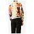 Alice + Olivia Transparente florale Bluse in Creme - size UK 8 Roh - Ansicht 2