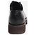 Brunello Cucinelli Zapatos Derby efecto reptil negros - size EU 37 (UK 4) - vista 3