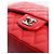 Chanel Klassische Double Flap Bag 2014 rot - Ansicht 6