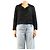 Dries Van Noten Giacca cropped stropicciata nera - size UK 12 Nero