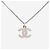 Chanel Collar de strass Silver Coco Mark 08V Plata - vista 2