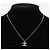Chanel Collar de strass Silver Coco Mark 08V Plata - vista 5