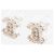 Chanel Brincos Silver Coco Mark 05V de pérolas artificiais Prata - vista 3