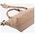 Prada Borsa 2way in pelle Vitello Daino neutra - vista 4