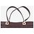 Bolso de hombro de cuero Guccissima marrón Castaño - vista 12