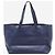 Loewe Borsa tote in pelle Anagram blu - vista 2