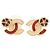 Chanel Orecchini Gold Coco Mark Camelia 03P D'oro