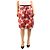 Weekend Max Mara Falda de jacquard floral roja - size UK 14