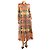 Etro Vestido abotonado estampado multicolor - size UK 10