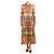 Etro Vestido abotonado estampado multicolor - size UK 10 - vista 3