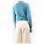 Autre Marque Blauer Kaschmir-Cardigan - size UK 12 - Ansicht 2