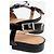 Ganni Décolleté slingback nere con dettaglio fiocco - size EU 37 Nero - vista 7