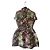 Vestido corto de seda jacquard floral Valentino Multicolor Burdeos Verde oscuro