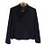 Giacca Jil Sander Nera Doppiopetto Nero