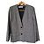 Blazer de cuadros Valentino Blanco Gris