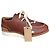 Autre Marque Zapatos Derby Zermatt Mont Blanc Low Cuero Marrón Castaño