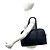 Hermès Borsa Tote HERMES Victoria 35 in pelle Taurillon Clemence nera Nero - vista 2