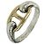 Ring Hermès Anello Hermes Vintage Chaine d'Ancre Argento D'oro