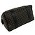Triomphe Céline Celine Macadam Blazon Pattern Mini Boston Bag Brown Black - view 7