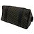 Triomphe Céline Celine Macadam Blazon Pattern Mini Boston Bag Brown Black - view 8