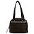 Borsa semi-spalla Chanel Chocolate Bar Logo Marrone