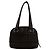 Borsa semi-spalla Chanel Chocolate Bar Logo Marrone - vista 3