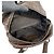 Borsa semi-spalla Chanel Chocolate Bar Logo Marrone - vista 9