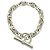 Hermès Pulsera Hermes Chaine d'Ancre PM Plata