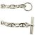 Hermès Bracciale con Charms Hermes Chaine d'Ancre GM Argento - vista 4